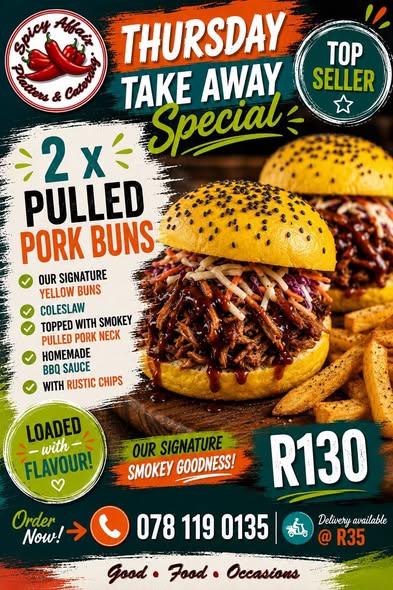 Thursday Takeaway Special