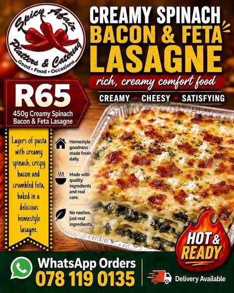 Treat yourself to rich, creamy comfort food!