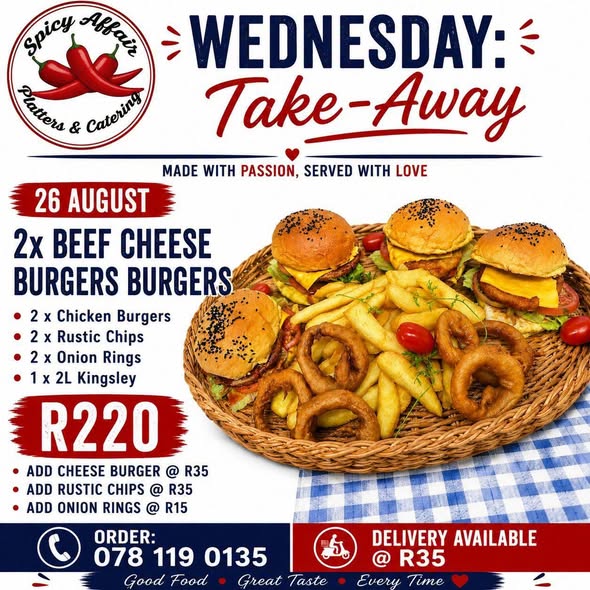 Wednesday Take-Away Family Combo