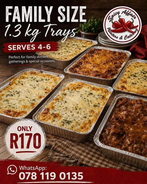FAMILY SIZE 1.3 kg TRAYS