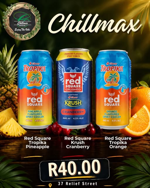 Kom chill, kuier en geniet die vibe by Chillmax