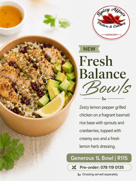 Introducing our NEW Fresh Balance Bowls!