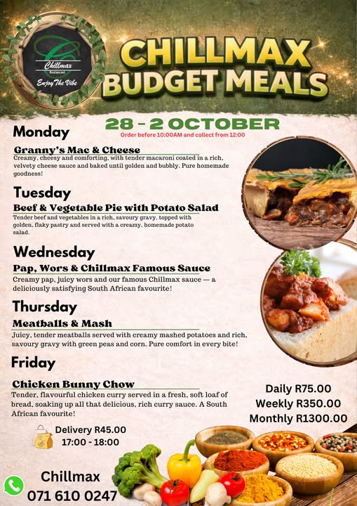 🍽️ GOOD FOOD. GREAT VALUE. NO STRESS! 💚
