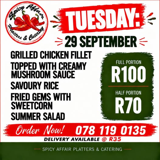 Tuesday Special! 🔥🍽️