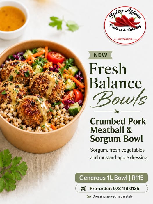 🥗 Fresh Balance Bowls! 🥗