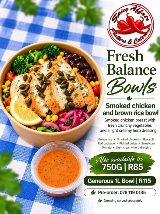 🥗 FRESH, HEALTHY & FULL OF FLAVOUR! 🌿