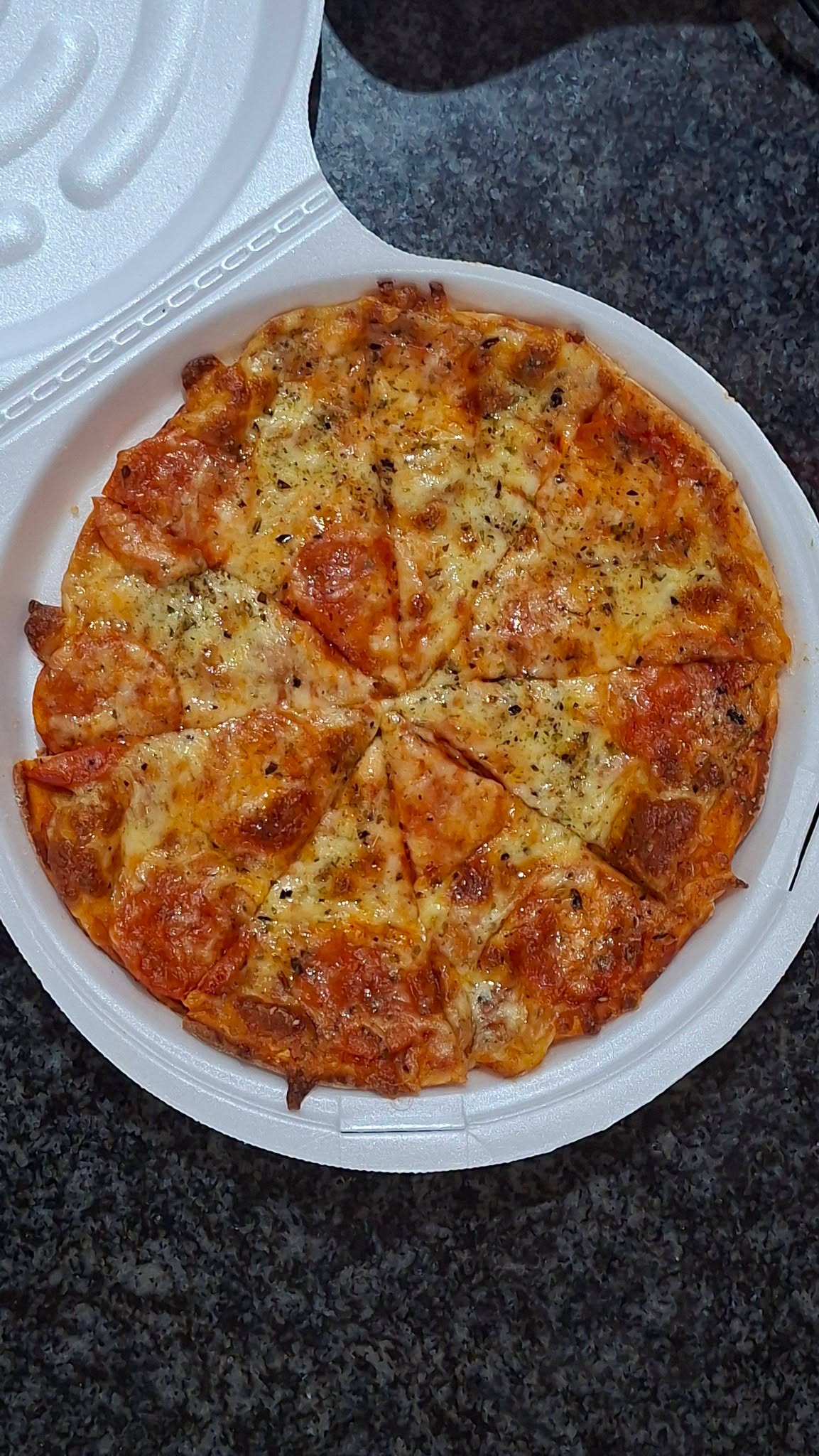 Pizzas half price off the menu (e.g. BBQ Chicken Pizza R45)