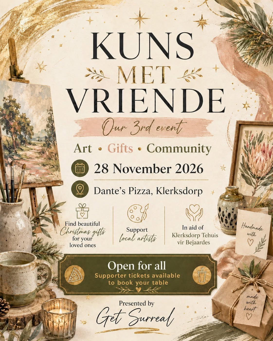 Kuns met Vriende -  3rd Event