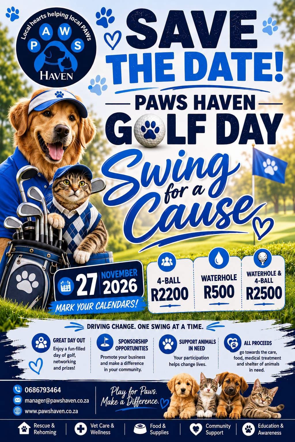 Paws Haven Golf Day