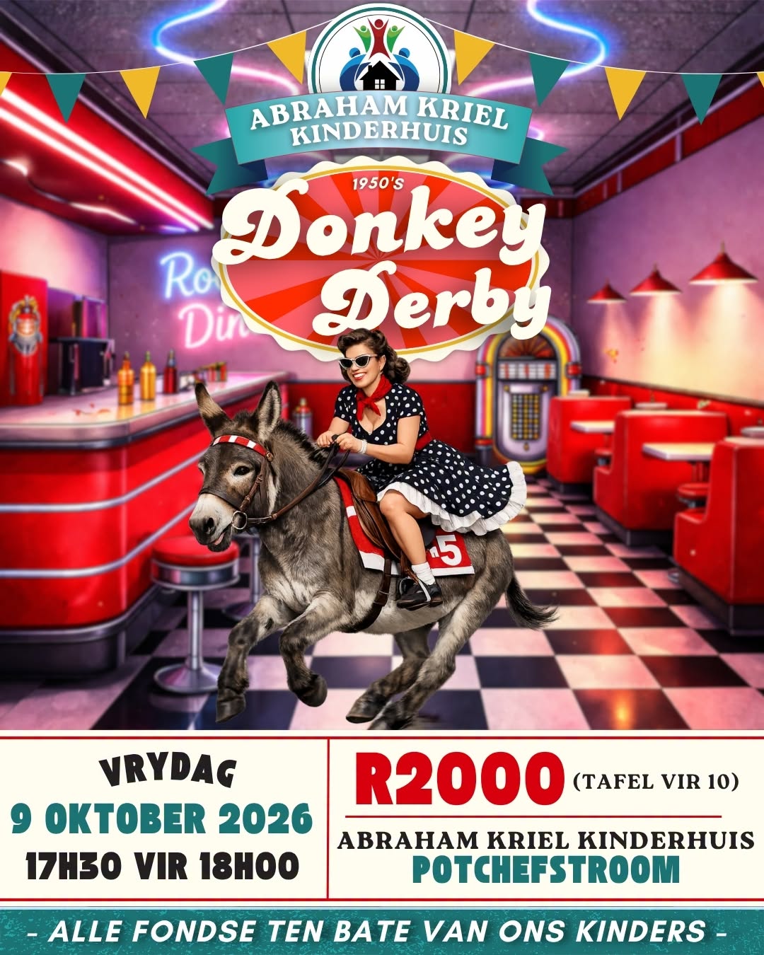Abraham Kriel Kinderhuis - Donkey Derby
