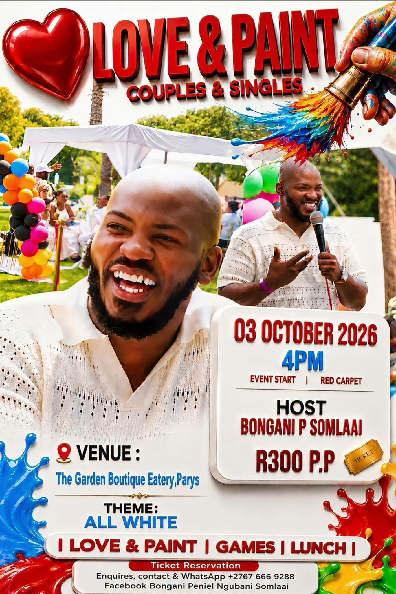 The Garden Boutique Eatery - Love & Paint Experience
