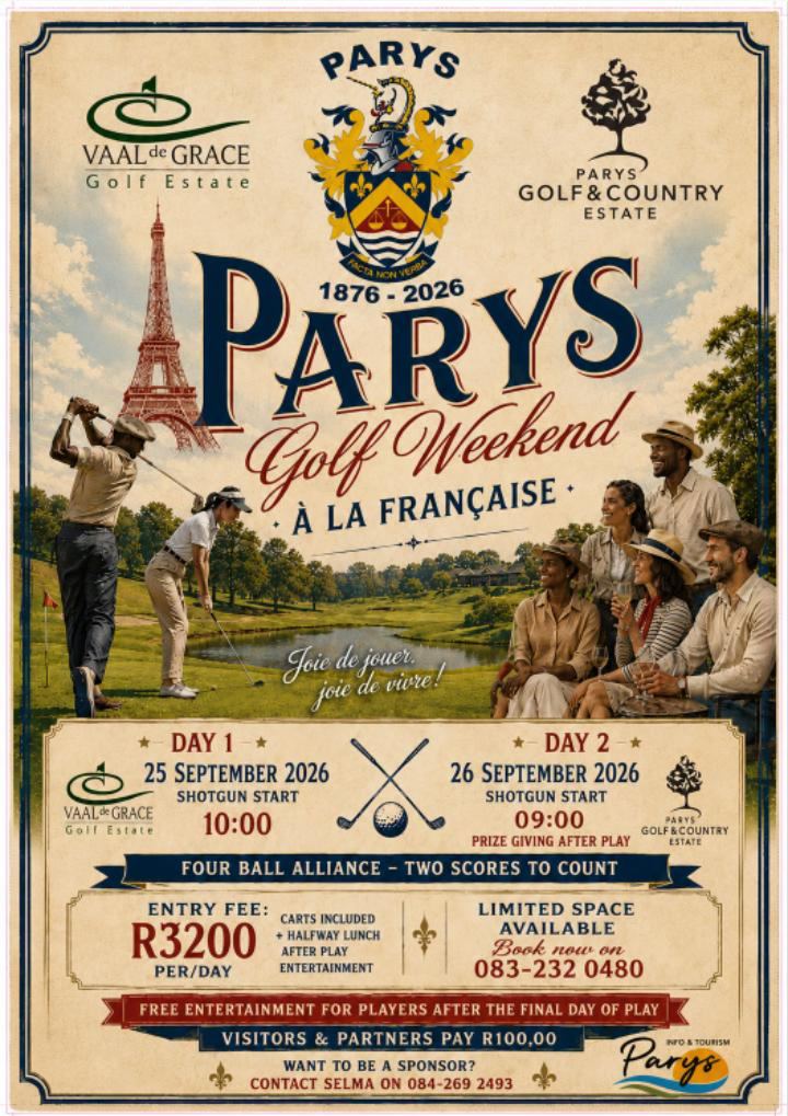 Parys Golf Weekend