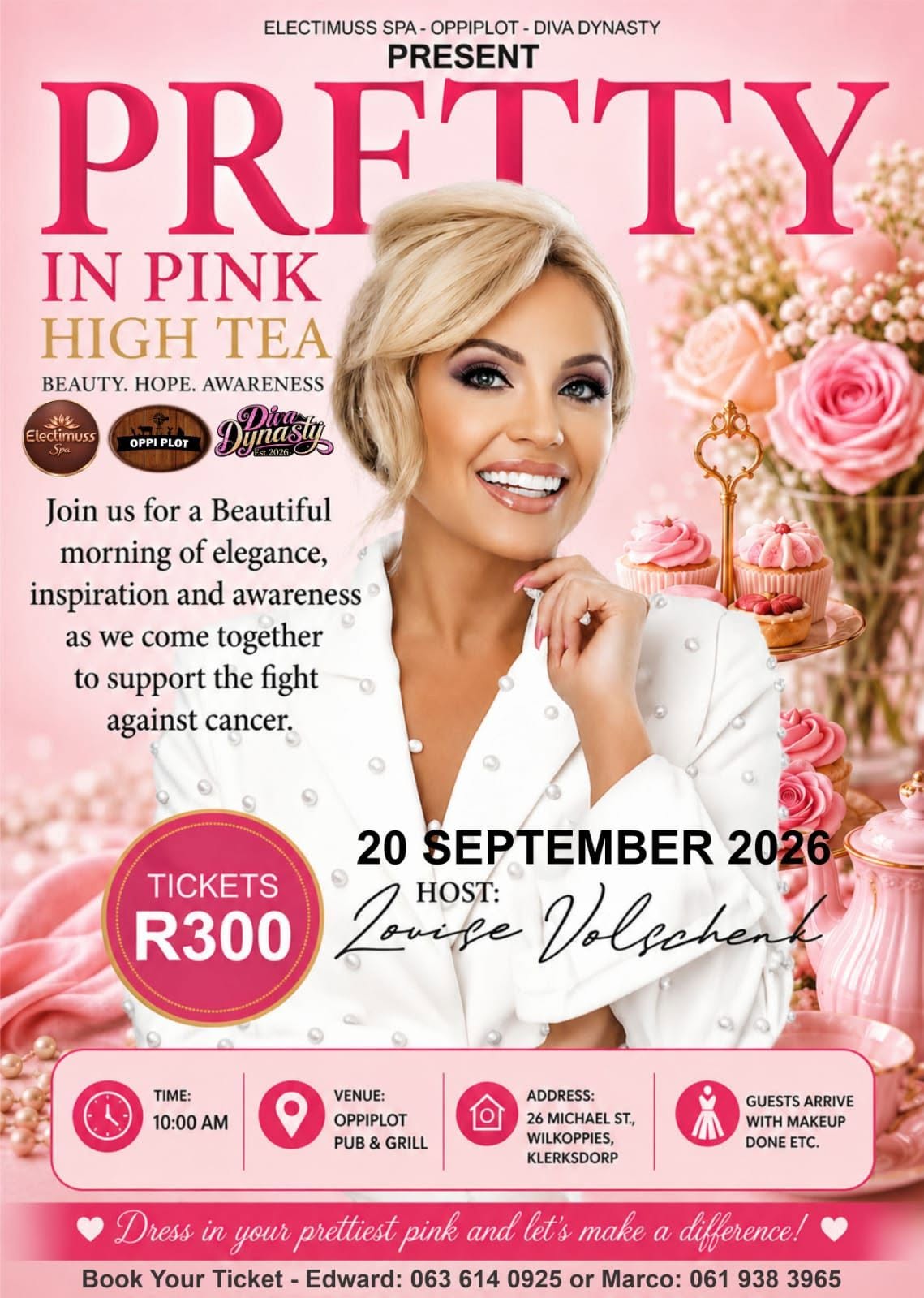 Pretty In Pink High Tea