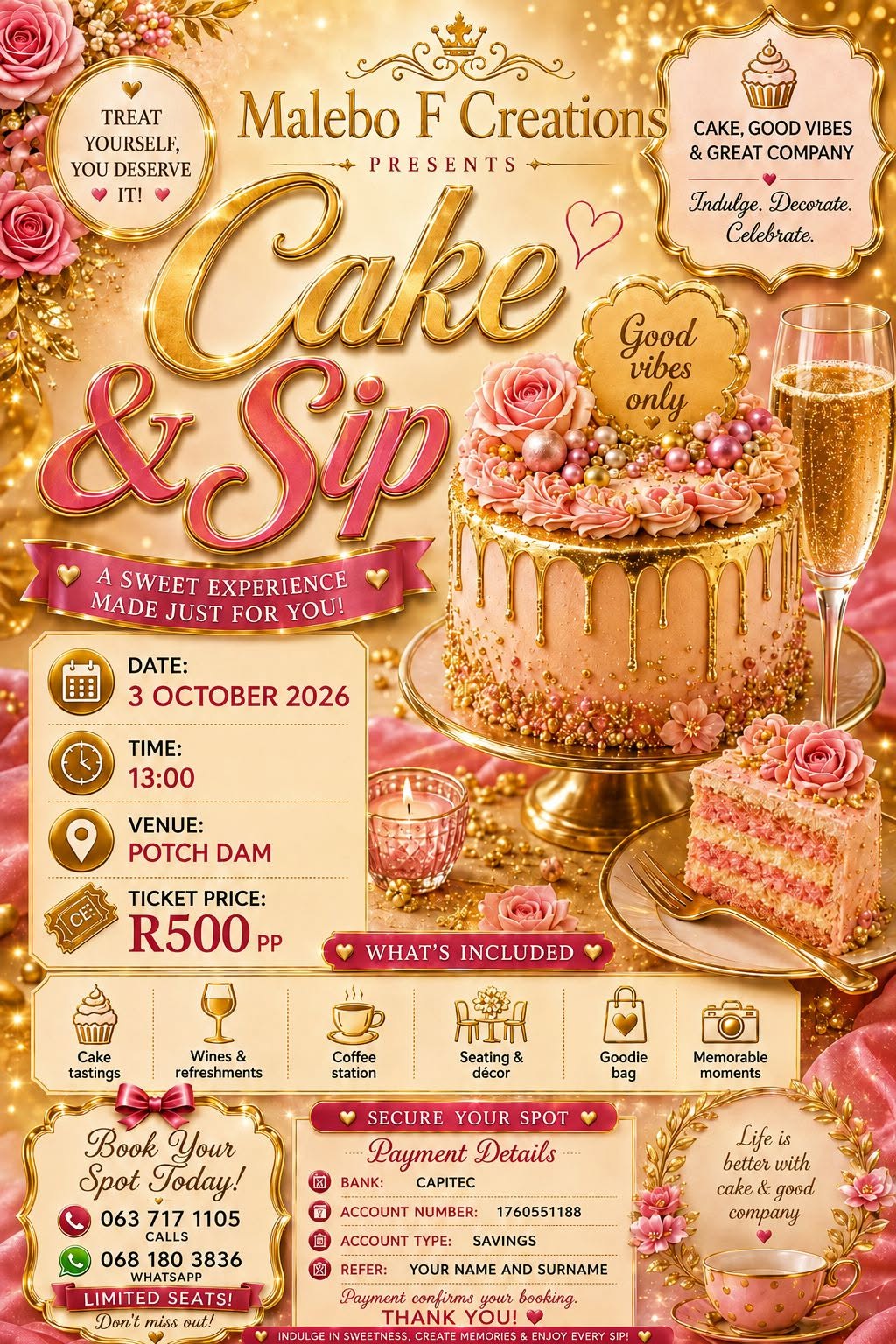 Cake and Sip