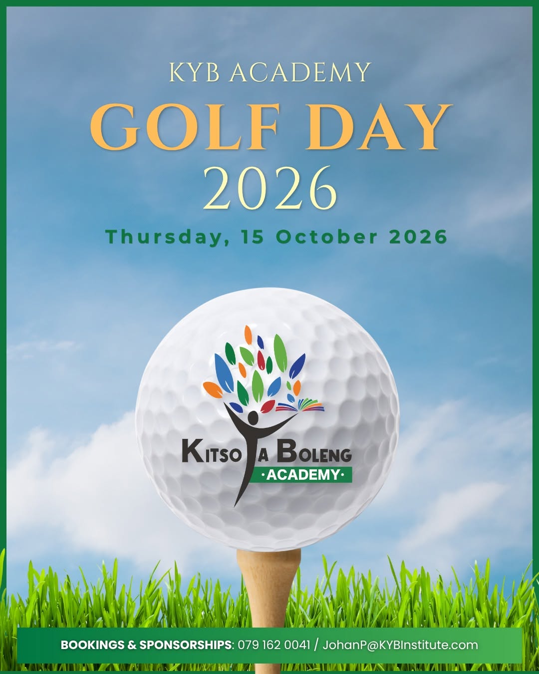 KYB Academy Golf Day 2026