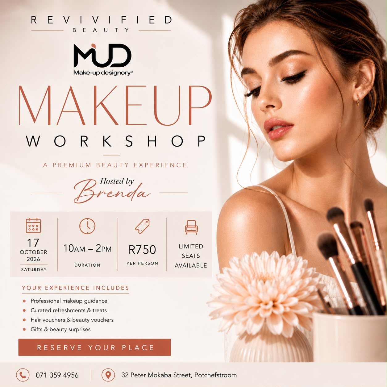 Revivified Beauty MUD Makeup Workshop