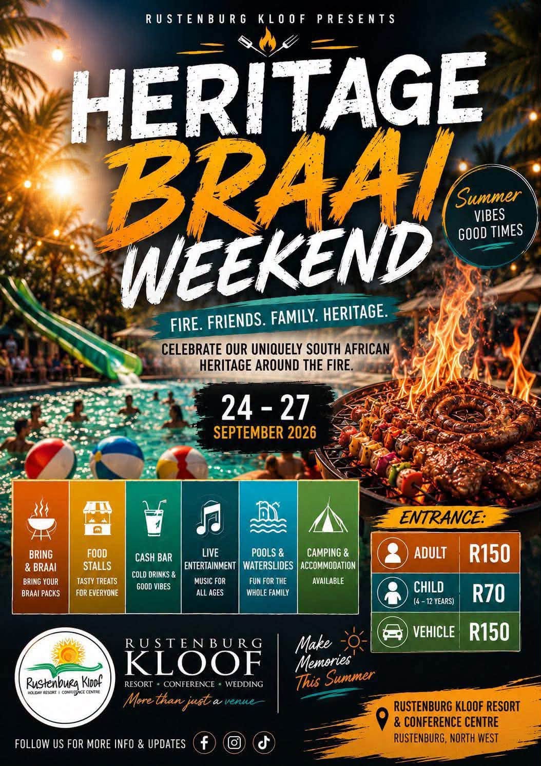 Rustenburg Kloof Heritage Braai Weekend