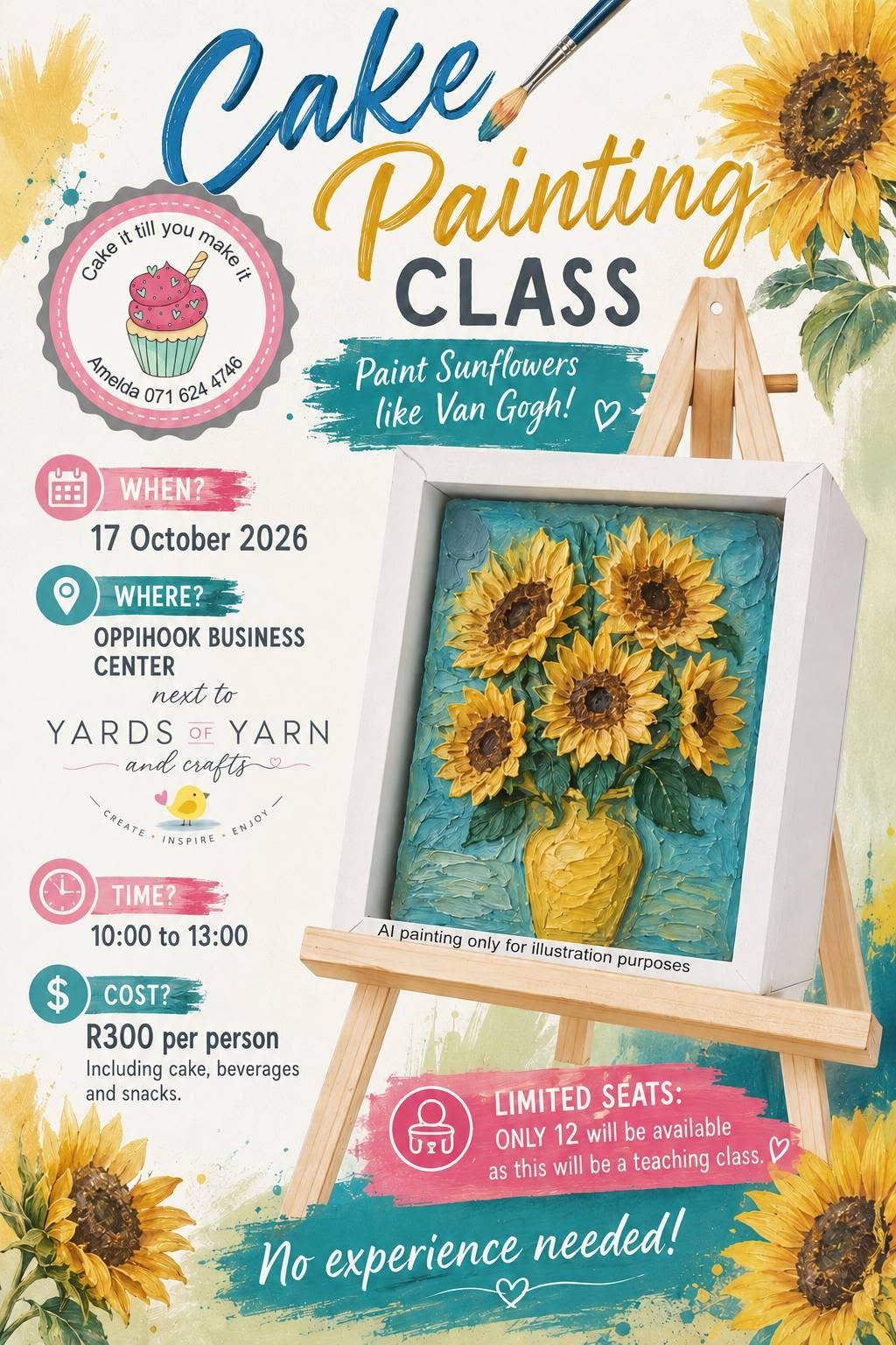 Cake Painting Class
