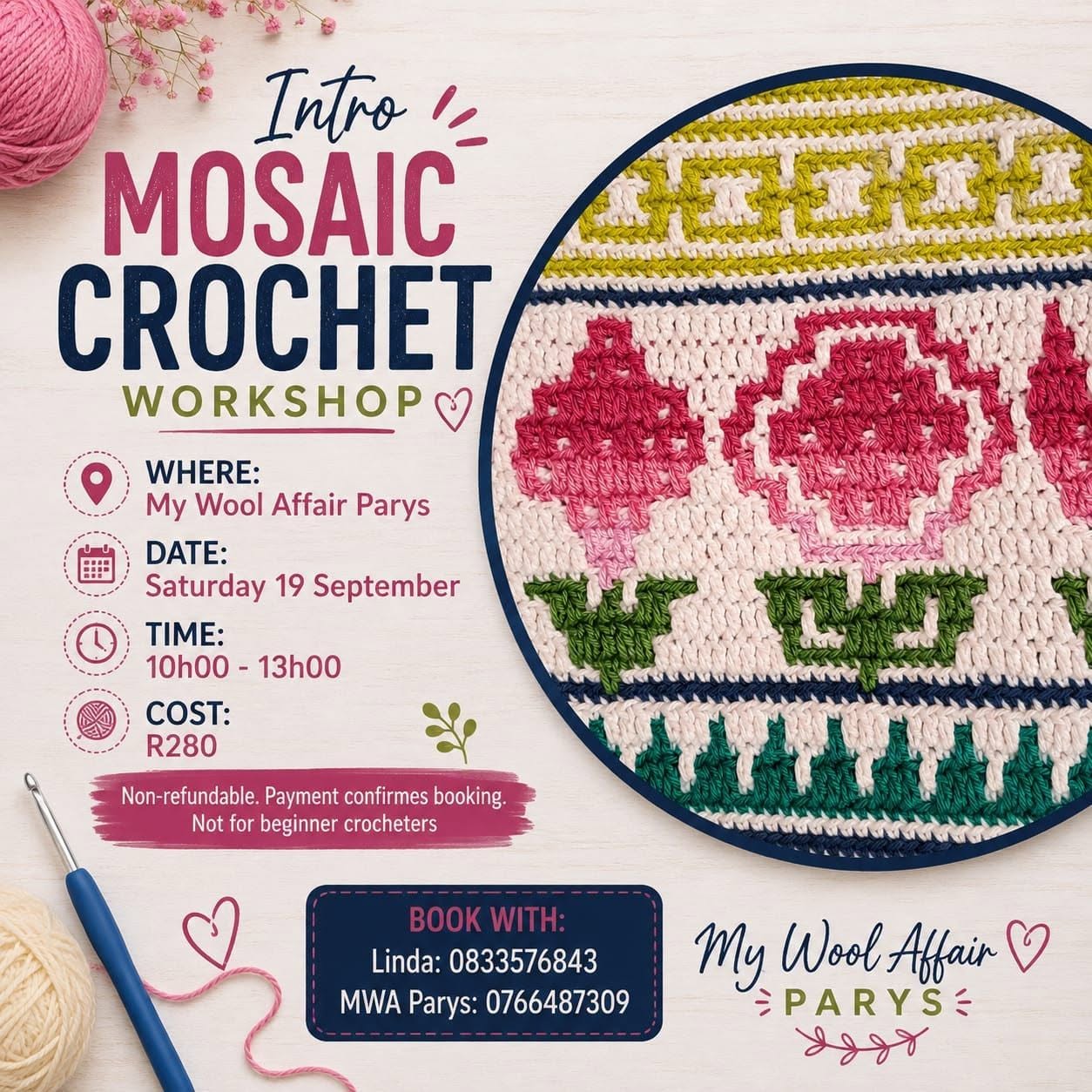 Intro Mosaic Crochet Workshop