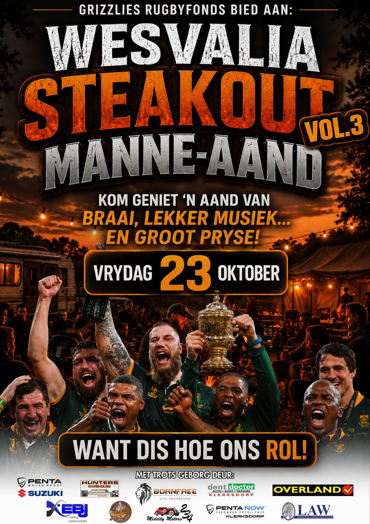 Wesvalia Steakout Manne-Aand Vol.3