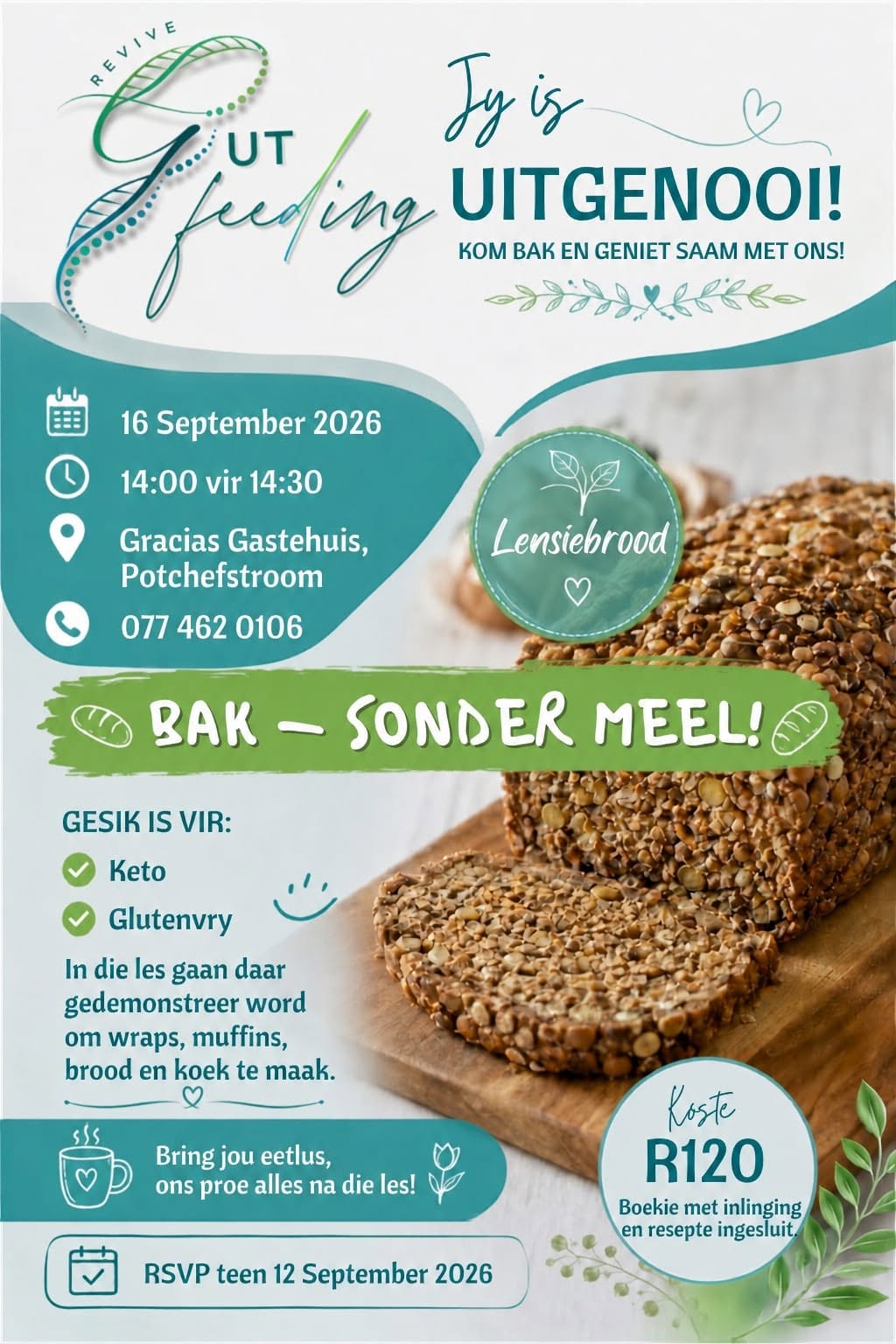 Gut Feeding - Bak Sonder Meel