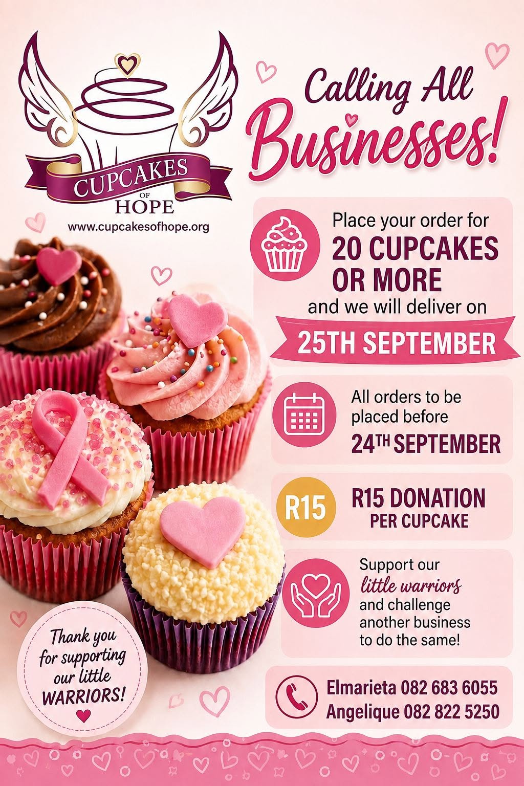 Cupcake for Hope