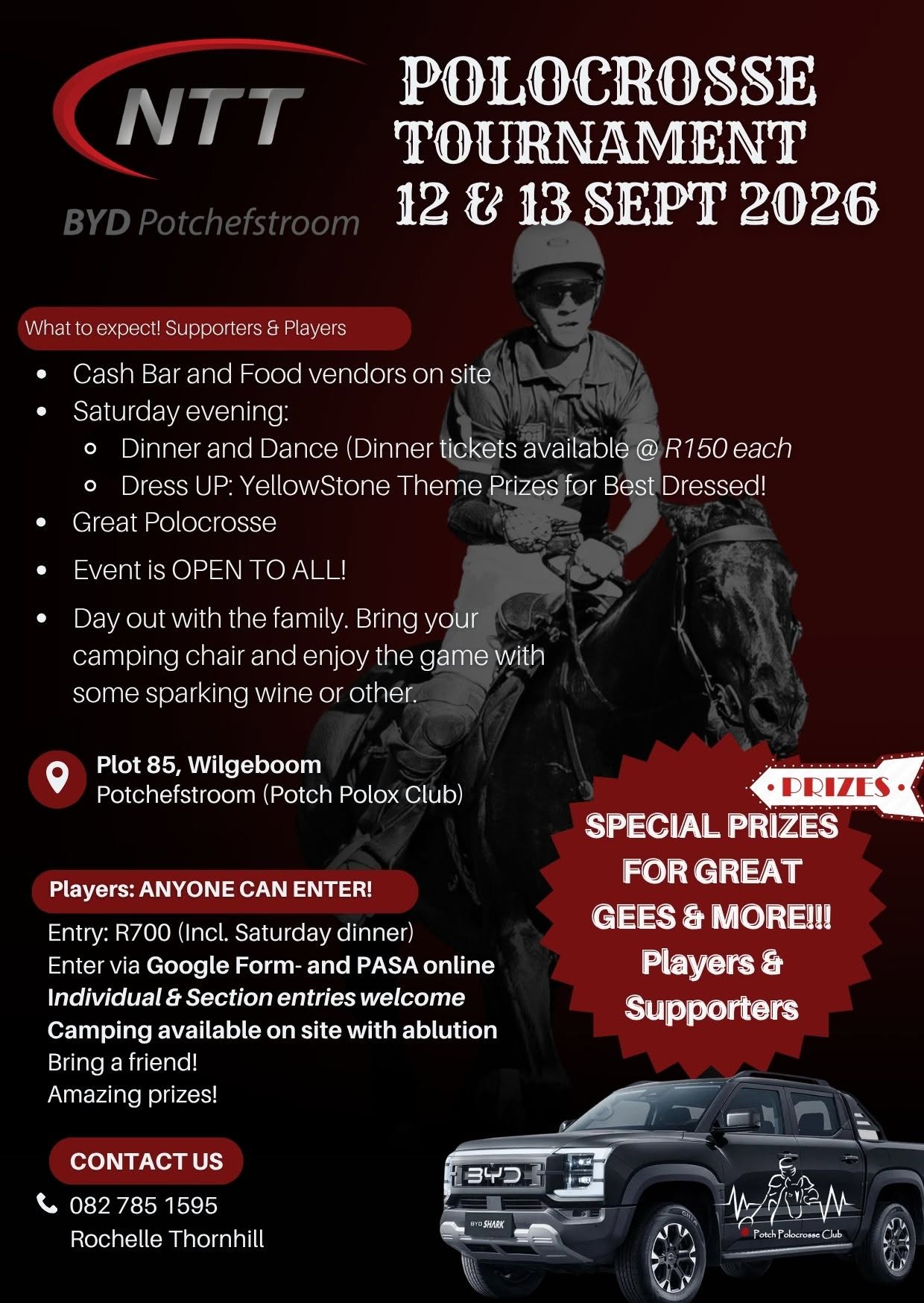 NTT BYD Poth Polocrosse Tournament