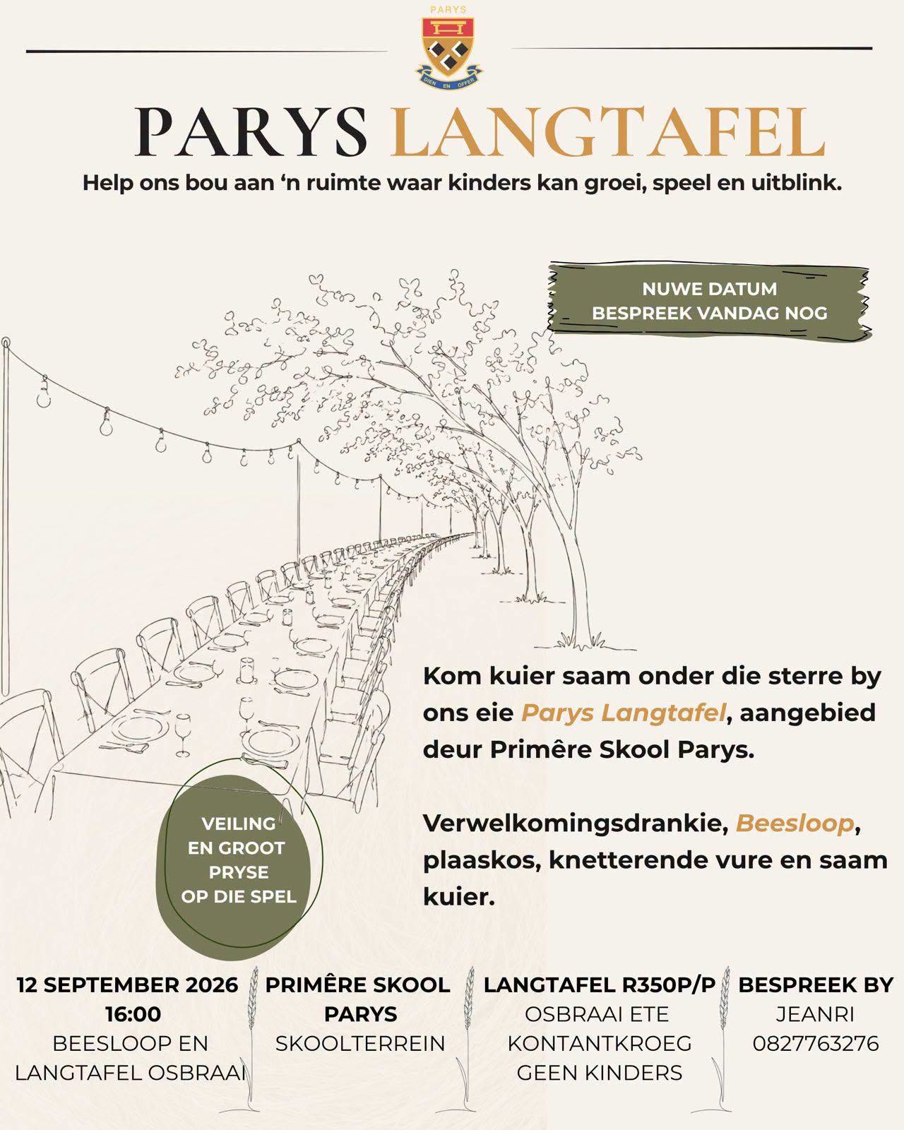 Parys Langtafel en Beesloop