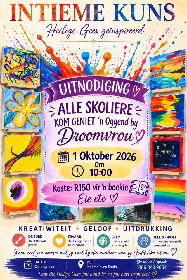 Intieme Kuns Heilige Gees geinspireerd