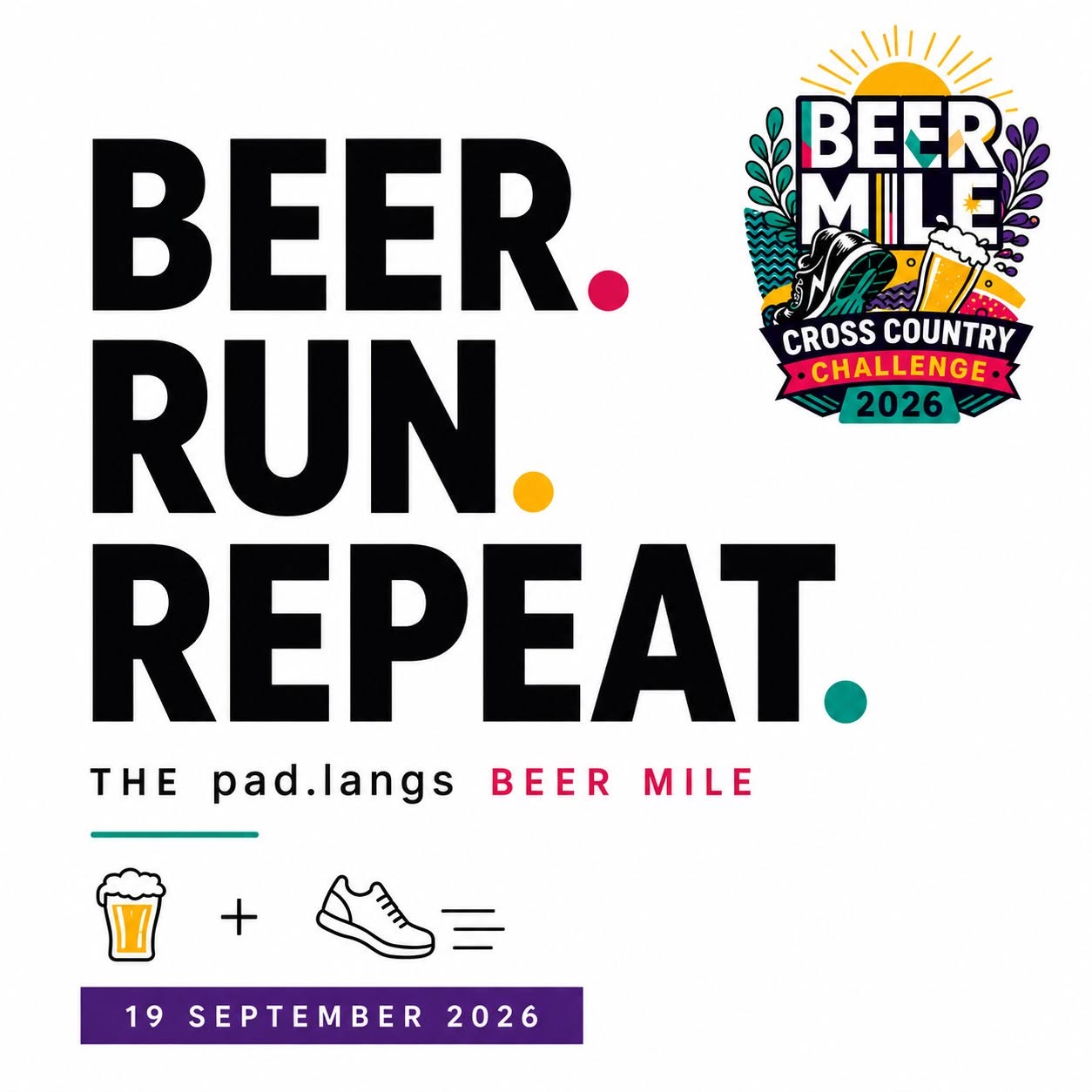 Beer Mile Cross Country Challenge