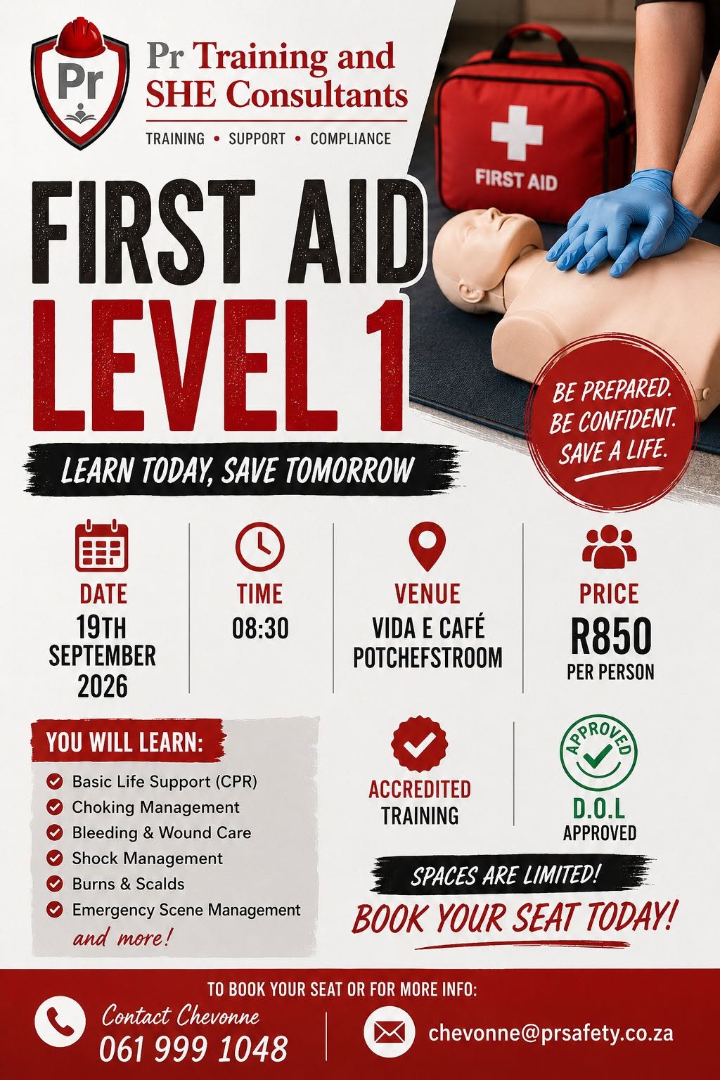 First Aid Level 1