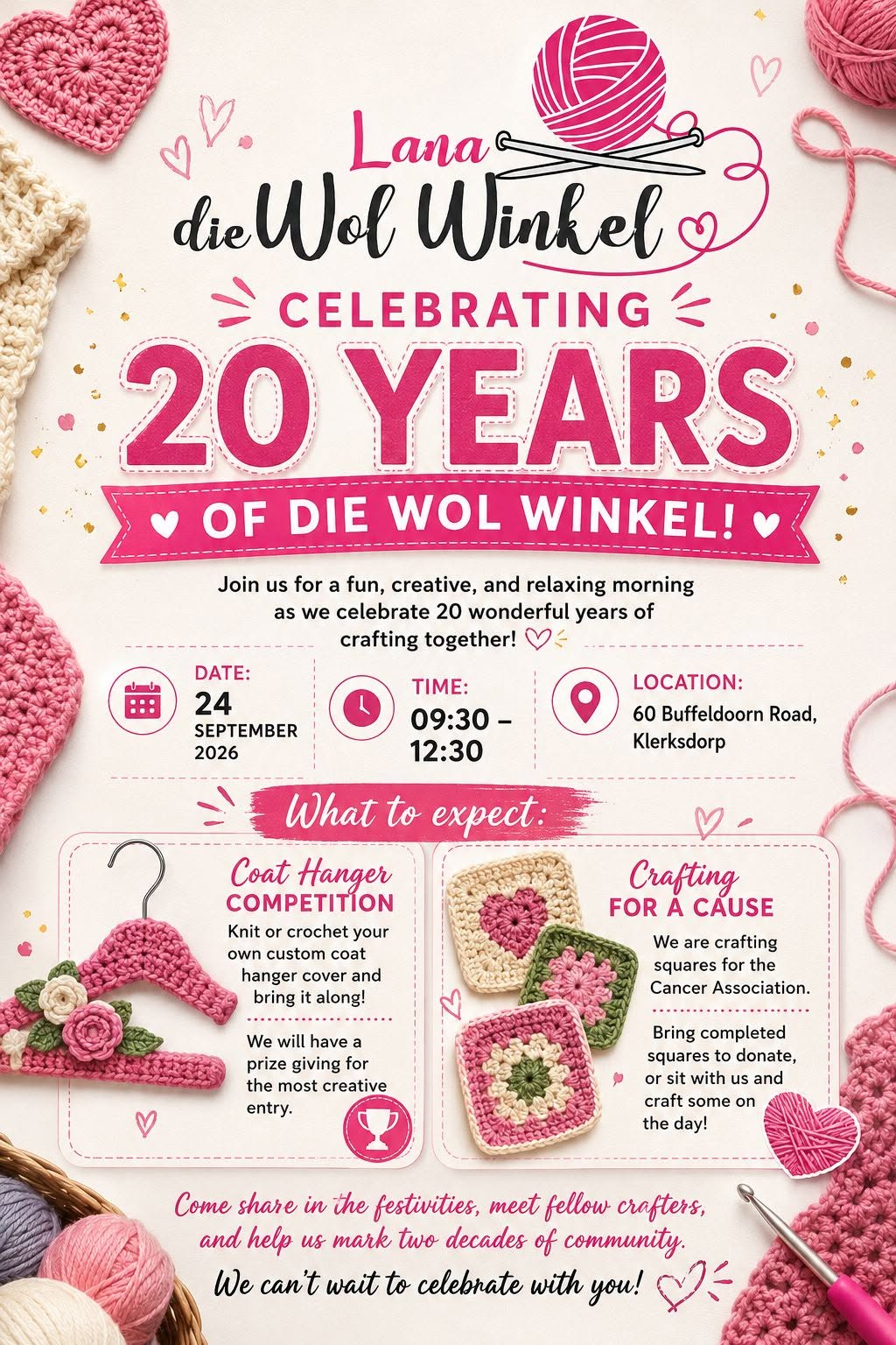 Lana die Wol Winkel Celebrating 20 Years