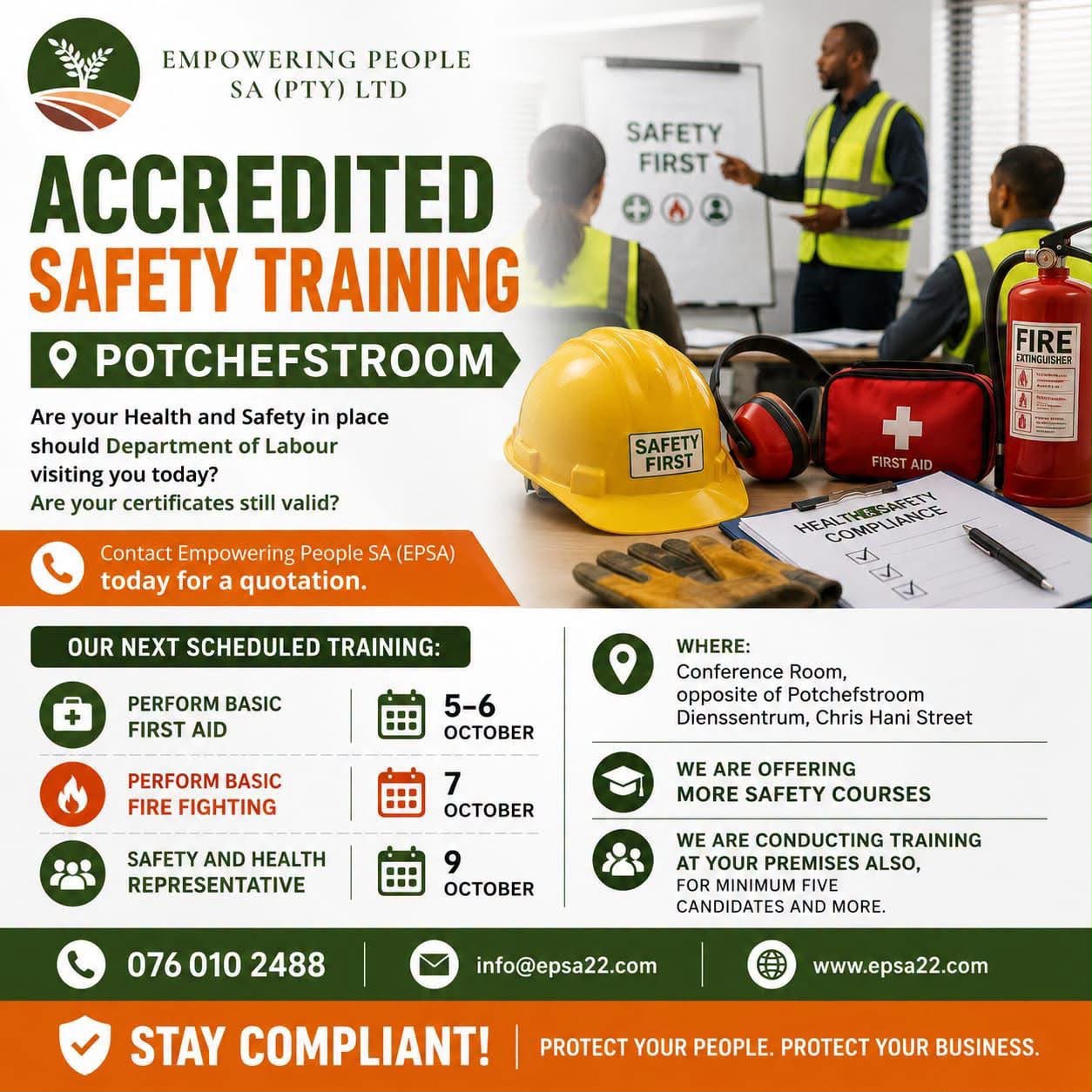 Occupational Health and Safety Training