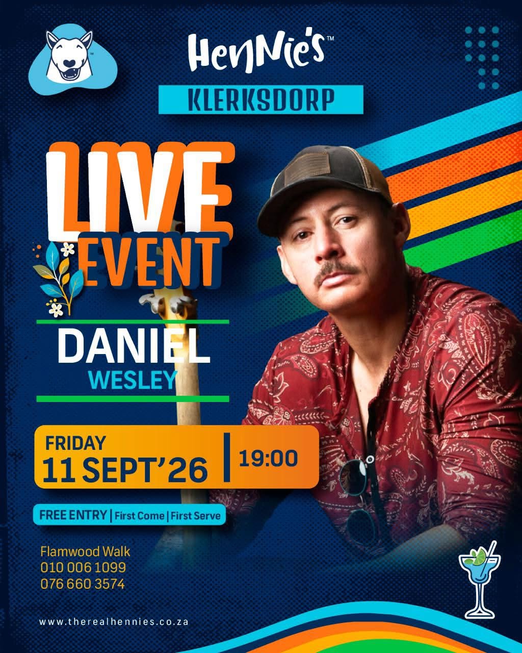 Daniel Wesley Live at Hennie's Klerksdorp