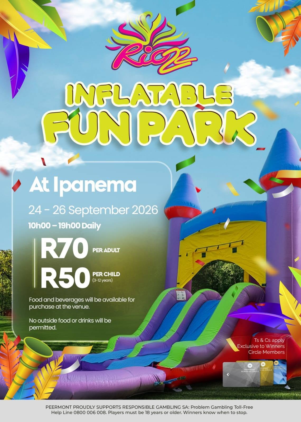 Rio 22 Inflatable Fun Park