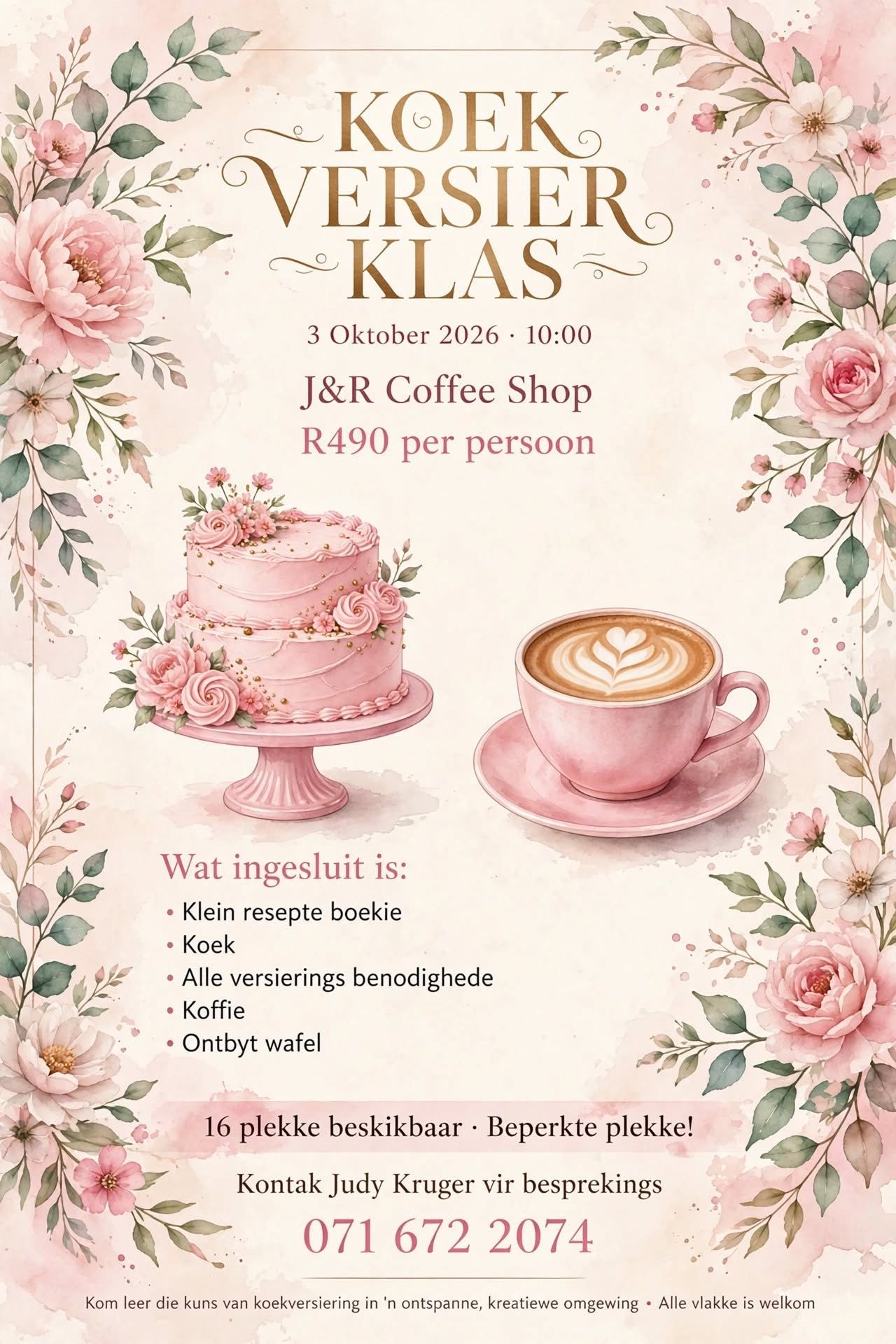 Koek Versier Klas