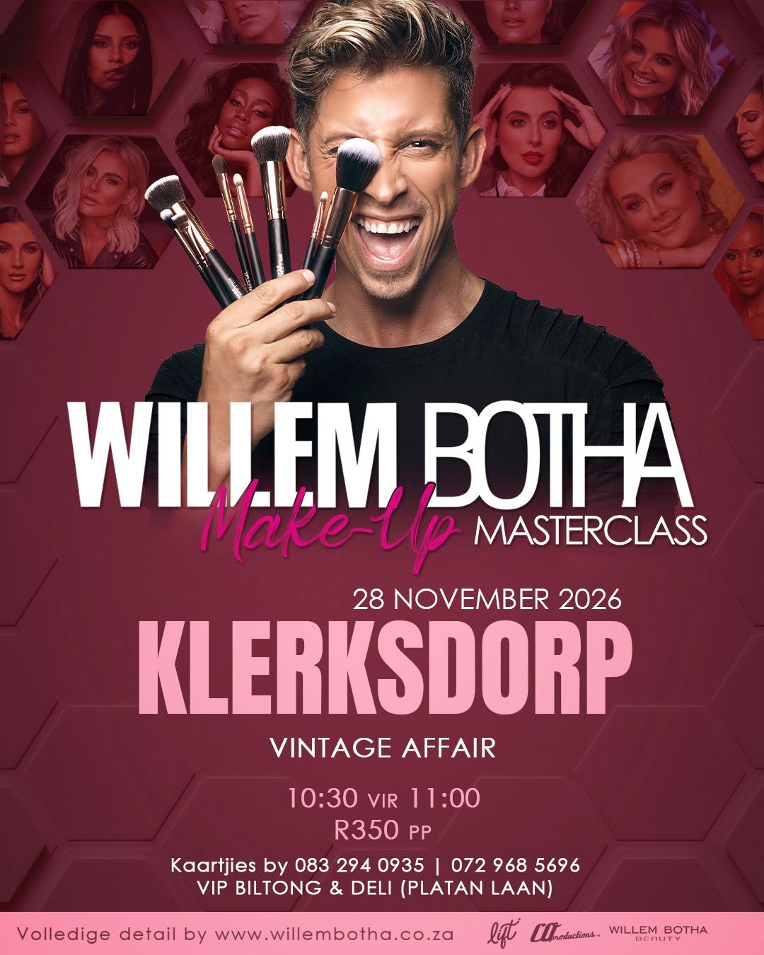 Willem Botha Make-Up Masterclass