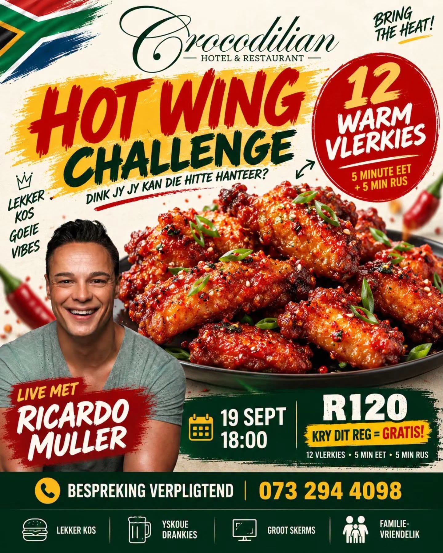 Ricardo Muller Live by Crocodilian Hotel