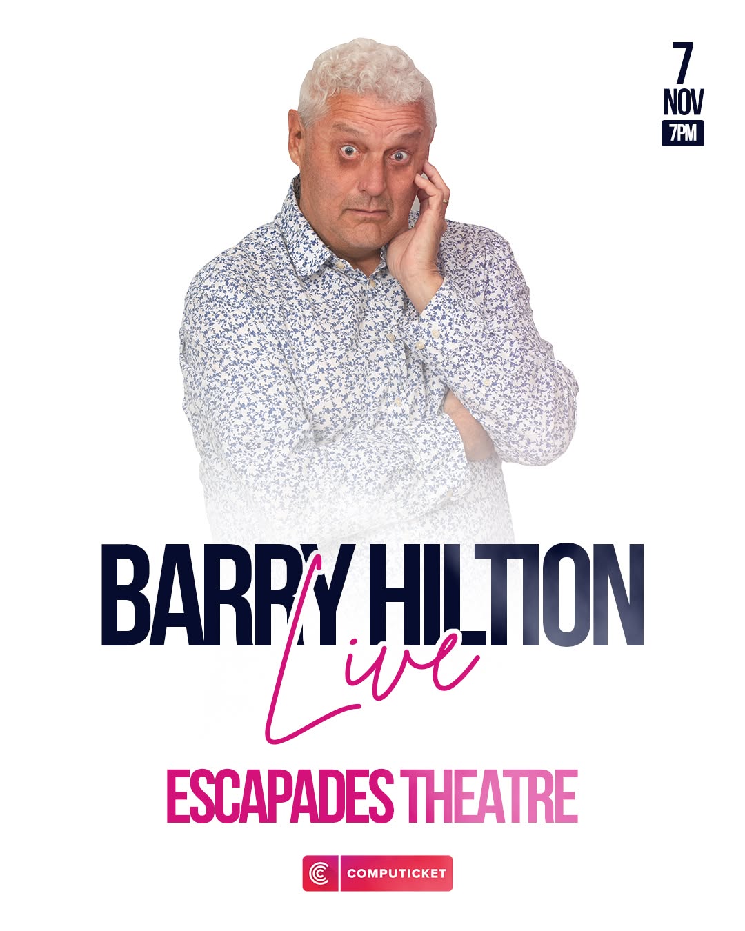Barry Hilton Live at Escapades Theatre