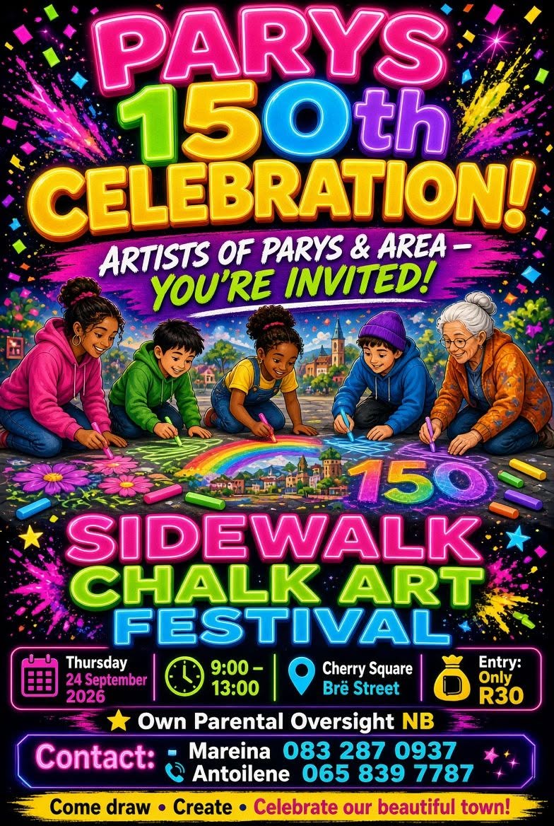 Parys 150th Celebration - Sidewalk Chalk Art Festival
