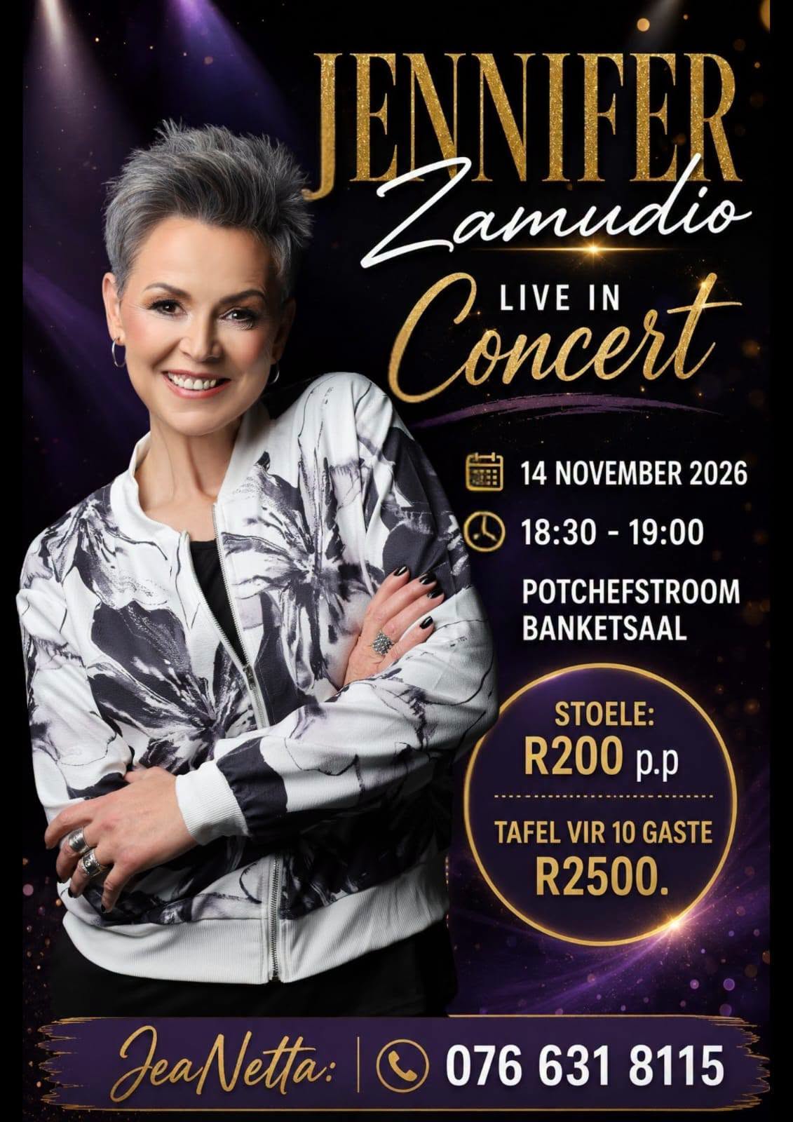 Jennifer Zamudio Live In Concert