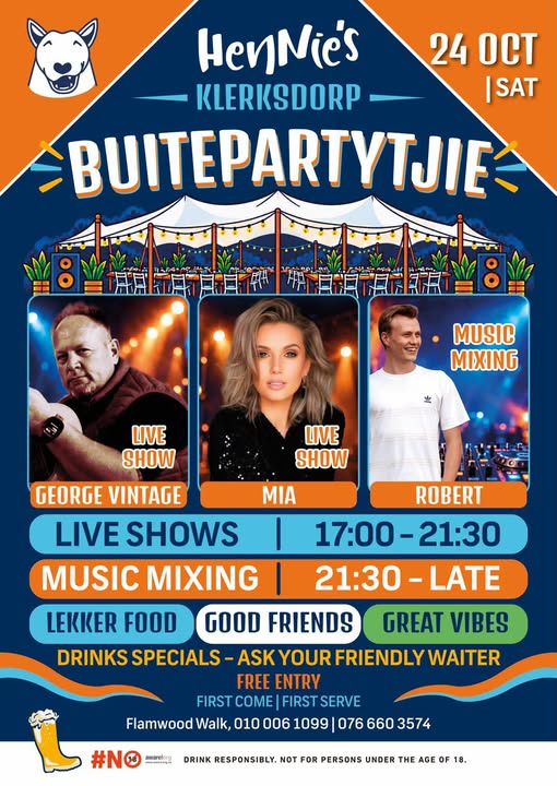 Hennies Klerksdorp Buitepartytjie