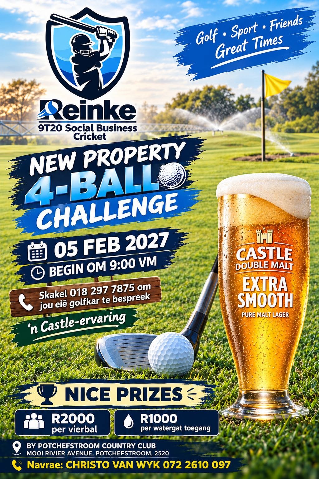 Reinke Cricket Club Golfdag
