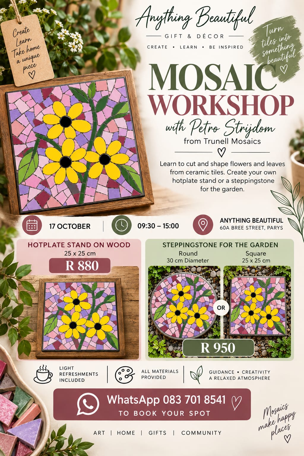 Mosaic Workshop