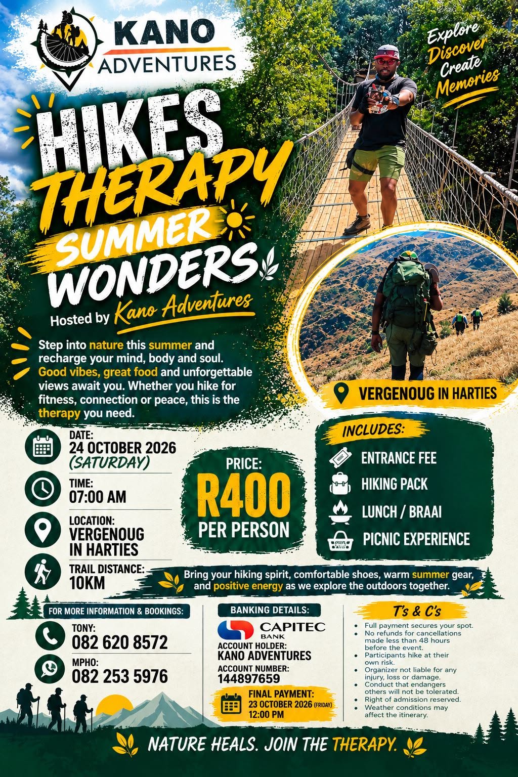 Kano Hikers Therapy
