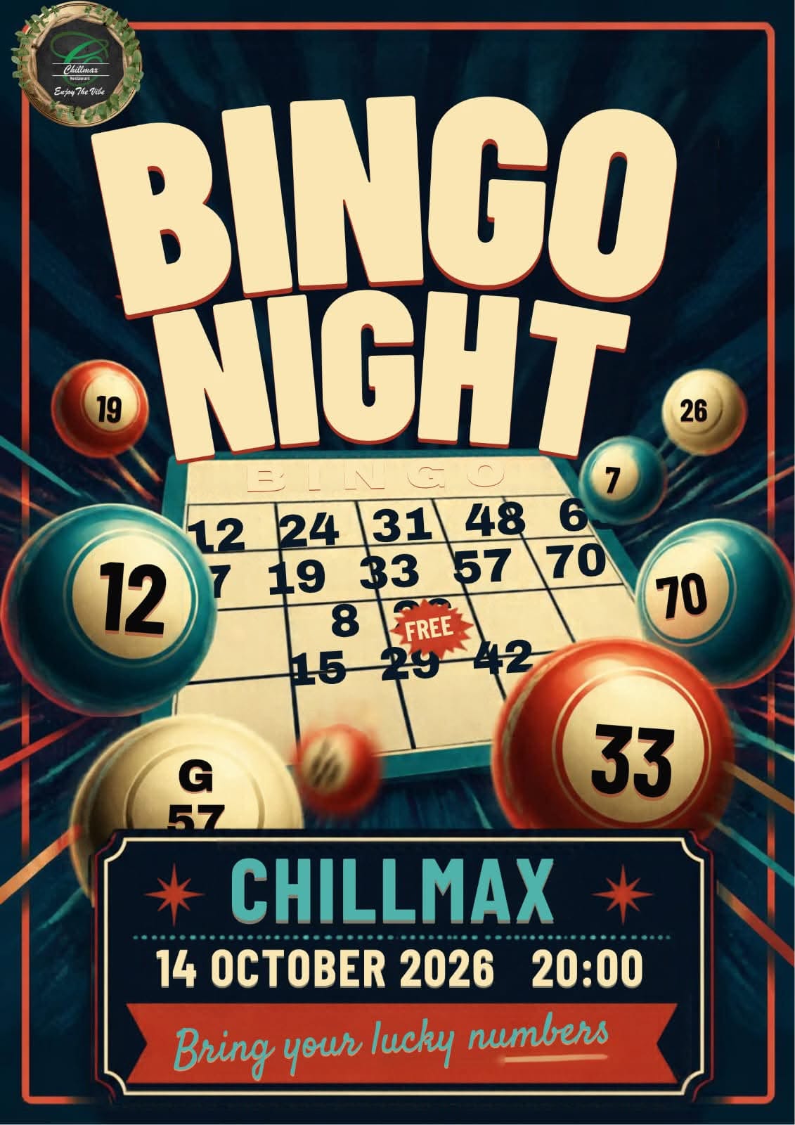 Bingo Night at Chillmax