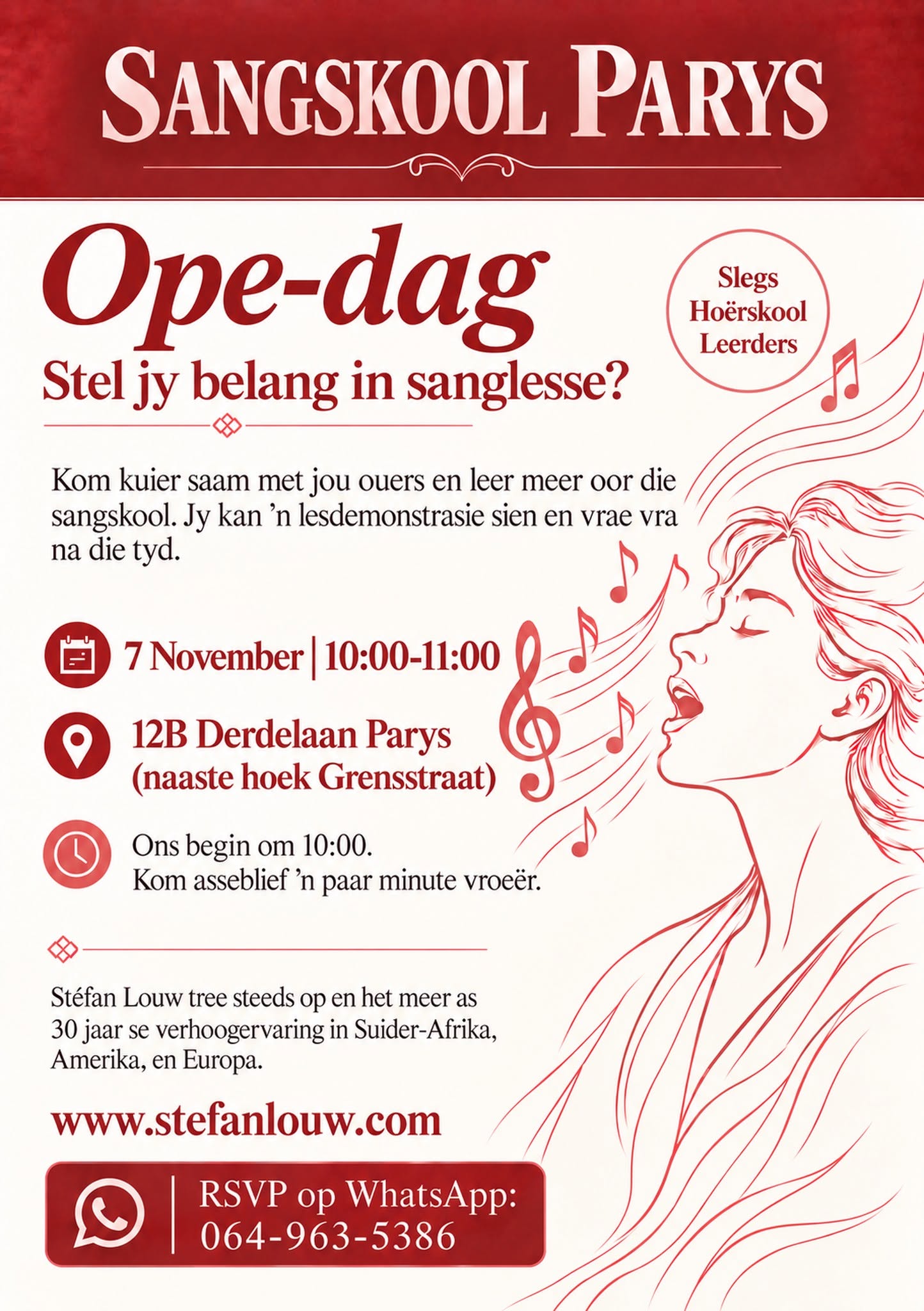 Sangskool Parys Ope-dag
