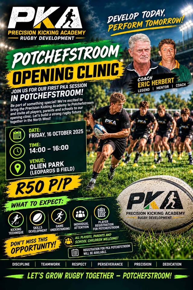 Presision Kicking Academy Potchefstroom Opening Clinic