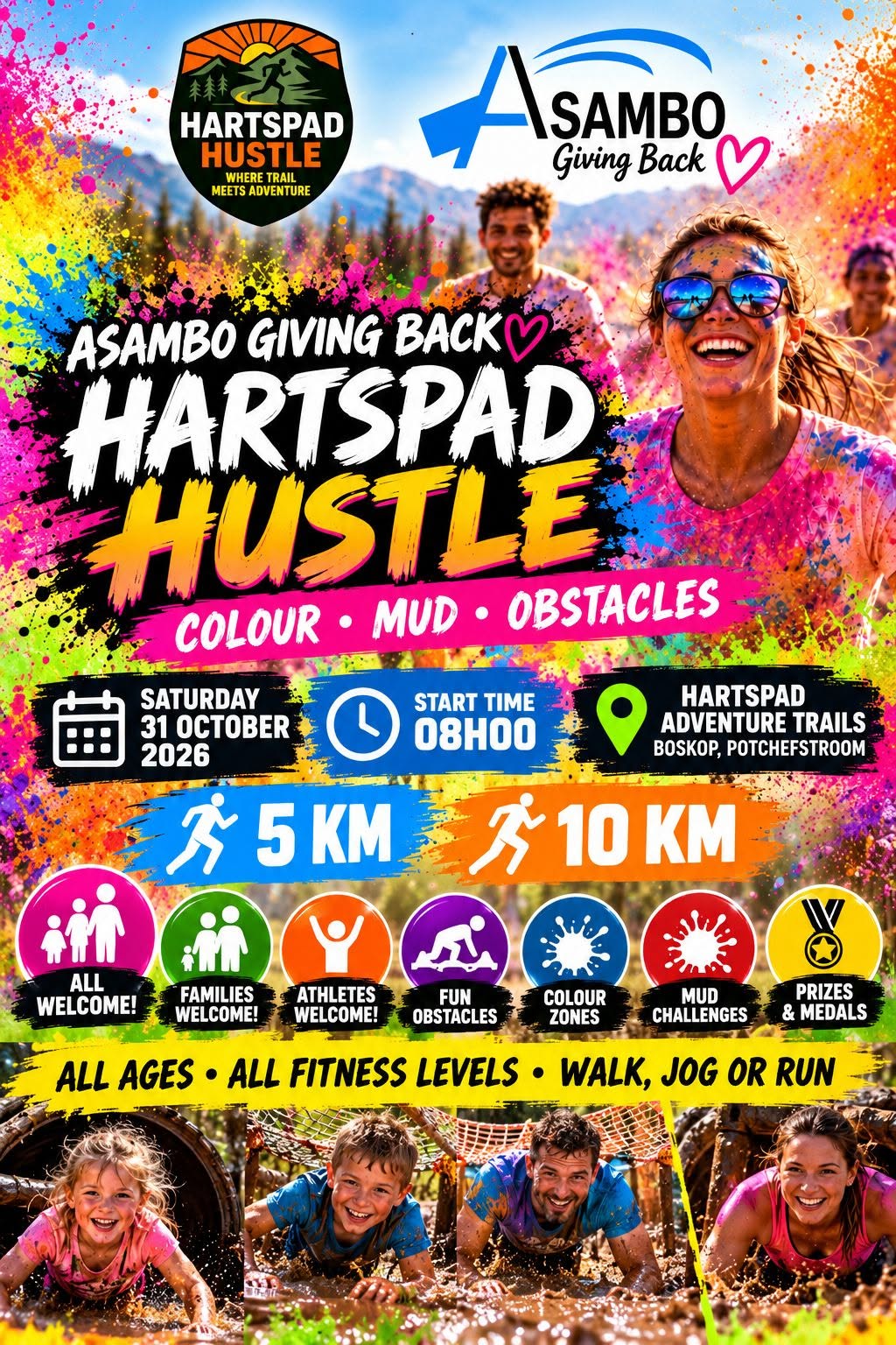 ASAMBO Giving Back Hartspad Hustle