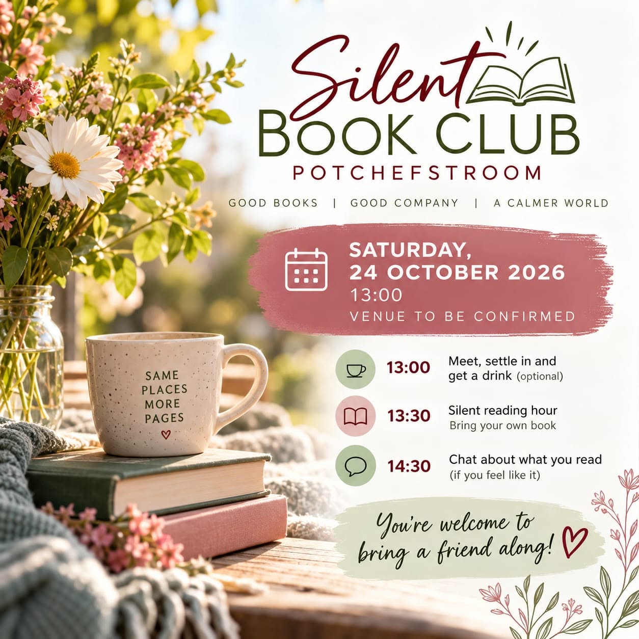 Silent Book Club Potchefstroom